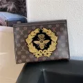 กระเป๋าสตางค์/Clutch bag unisex clip bag fashion casual super large capacity wallet