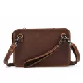 Maheu Quality Genuine Leather Clutch Bag Ipad Tablet Cover Bag With Shoulder Strap Shoulder A4 Bags Clutch For Mini Ipad