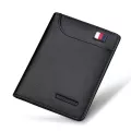Williampolo Wallet Men Slim Leather Bifold Credit Card Holder Male Pocket Purse Clutch