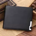 Men Wallets Slim Short Design Card Holder Short Male Wallets High Quality Blue Side Wallet For Boy Wallet Design