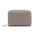 Dienqi Genuine Leather Mini Wallet Zipper Women Short Card Holder Wallet Coin Money Bag Rfid Small Women Wallets And Purses