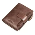 Vintage Men Wallets Genuine Leather Man Wallet With Coin Pocket Cowhide Short Purse Male Card Holder Money Purses