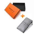Contact's Men Clutch Genuine Leather Long Wallet Male Coin Purse Zipper Money Bag For Iphone8 Portemonnee Men's Walet