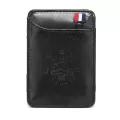 Classic Fire Control Firemen Wallet High Quality Leather Magic Wallets Men Women Money Clips Card Purse Cash Holder