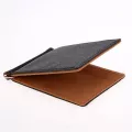 Blevolo Men Wallet Short Skin Wallets Purses Pu Leather Money Clips Sollid Thin Wallet For Men Purses 4 Colors