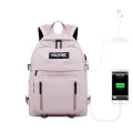 Backpack Women's Student School Bag With Headphone Jack Backpacks With Charging Port Bag Female Multifunctional Travel Backpack