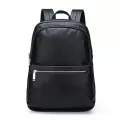 Genuine Leather Casual Leisure Backpack Men Office Work Men Backpack Business Bag Black Ultralight Backpack Thin Back Pack