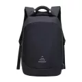 Men Waterproof Anti Theft Lapbackpacks Modernist Look Water Resistant with USB Charging Port 15.6 Notebook Travel Backpack