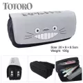 Totoro Cat No F Man Anime Pencil Case Wlet Se Bag Ziers Sol Lies Stationery Boys Girls S