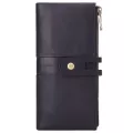New Wlet Men Genuine Leather Clutch Se With Card Holder Money Bag Women Portonnee Zier Hasp Phone Bag