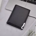 Ultra-Thin Ca Sequined Pu Leather Mens Wlet Case Ort Se Men Wlets Me Sml Money Dollar Slim Cool Card Holder