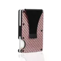 Tangmo New Design Wlet Rfid Bloc For Men Carbon Fiber Wlet Thin And Slim Money Se Credit Card Holder