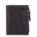 Disnoci Ort Men's Pruses Genuine Leather Wlet Men Multi-Function Zier Cion Wlet L Wax Leather Man Card Hr