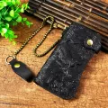 Luxury Famous Brand Me Natur Leather Design Dragon Checbo Iron Chain Organizer Wlet Se Clutch Handbag 1088
