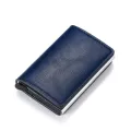 กระเป๋าสตางค์ผู้ชาย/RFID anti-magnetic automatic pop-up aluminum alloy card case metal business card case wallet