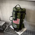 กระเป๋าเป้ผู้ชาย/Casual backpack male large capacity canvas high school student school bag female Korean version men's travel backpack