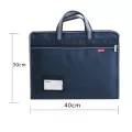 15.6-inch bark pattern portable Oxford bag briefcase document bag