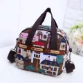 Fashion handbag พร้อมส่ง! กระเป๋าสะพายข้าง กระเป๋าถือแฟชั่น ผ้าไนล่อน มีช่องใส่ของ 3 ช่อง รุ่น ST-657