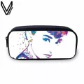Veevanv Ca Cosmetic Bags For Women Audrey Hepburn Prints Case Holder Cute Star Ses Ids Wlets Sol Case For Study