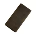 Vintage Men Crazy Horse Leather Wlet Brand Genuine Leather Clutch Wlet Me Bifold Clutch Se Boy Bag Wlet