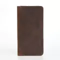 Vintage Men Wlets 100% Cow Leather Se With Phone Bag Me Clutch Card Holder Cuzdan Portmonee Mens Wlet