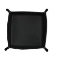 Customized Saffiano Leather Tray Organizer Des Leather Organizer For Jewelry Display Storage Tray Plates