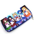Sailor Moon Style Pu Wlet Printed W/mercury/mao/minao Aino/hinorei Etc