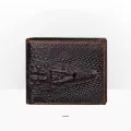 Luufan Tor Ing Leather Wlet Bifold Ort Card Wlet 2 Folds Genuine Leather Crocodilian Style Men Wlets