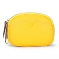 Yellow/b 5 Crs Double Zier Genuine Leather Women Ort Wlets Ladies Cn Pocet Collection Mini Card Case