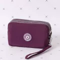 New Brown Pard Se Women Portabe Mobile Phone Bag Sml Wlet Card Holder Multifunction Ziers Mini Canvas Pouch
