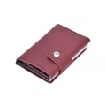 Bisi Goro Rfid Mini Thin Pocet Women Card Wlet L Genuine Leather Wlet Card Case Money Bag Mini Smart Card Holder
