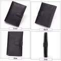 Genuine Leather Men Wlet Travel Passport Cer For Me Organizer Large Capacity Passport With Card Holder Cn Se