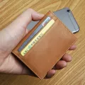 Lansp Men's Leather Card Holder Card Id Holders Brand Wlet Case