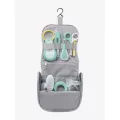 BEABA  กระเป๋าพร้อมอุปกรณ์ดูแลเอนกประสงค์ Hanging Toiletry Pouch with 9 accessories - grey