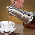 Italian Espresso Maker -Moka Pot Latte Coffee Maker Stove Induction Stove