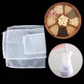 1/5pcs 3 Sizes Nut Milk Tea Fruit Juice Coffee Wine Nylon Mesh Net Strain Herb Liquid Filter Bag Diy Kitchen