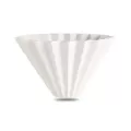 Ceramic Handmade Origami Filter Cup Hand Coffee Filter Cup V60 Funnel Cake Cup