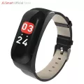 JS SMART LKC15 2019 ใหม่สีสร้อยข้อมือสมาร์ทนาฬิกาผู้ชายและผู้หญิงติดตามการออกกำลังกายสร้อยข้อมืออัตราการเต้นหัวใจความดันโลหิต Pedometer