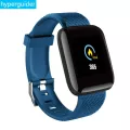 Hyperguider สมาร์ทนาฬิกาติดตามการออกกำลังกายอัตราการเต้นหัวใจนาฬิกาสมาร์ทสายรัดข้อมือกีฬานาฬิกาสมาร์ทวงกันน้ำ S Mart W Atch