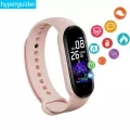 Hyperguider สมาร์ทวอท์ช Sport Fitness Tracker Pedometer Heart Rate เครื่องวัดความดันโลหิตบลูทู ธ สร้อยข้อมือสมาร์ทผู้ชายผู้หญิง M5