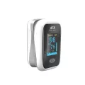 คลิปนิ้ว OLED เลือด oximeter ออกซิเจนในเลือดตรวจวัดอัตราการเต้นของหัวใจด้วยนิ้วมือ TH30696