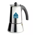 Coffee Moka Pot Stainlees 6 Cup/350ml.