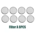 8pcs 61mm Coffee Metal Filter Reusable Stainless Steel Filter Mesh For Aeropress Coffee Maker 61mm Kitchen Accessories