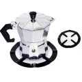 Iron Moka Shelves Black Coffee Shelf Moka Mocha Pot Holder Natural Gas Stove Cooker Ring Support Shelf 13.3cm