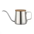 250ml Stainless Steel Teapot Drip Coffee Pot Long Spout Kettle Cup Home Kitchen Tea Tool Gooseneck Kettle
