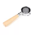 58mm Coffee Machine Filter Holder E61 Bottomless Portafilter With Wooden Handle D0ad