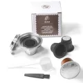 1pcs Reusable Coffee Pods Adapter Converter Holder For Espresso Line Capsule For Nespresso Vertuo Env135 Gca1 Machine