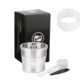 Brand New Stainless Steel Reusable Coffee Filter Refillable Capsule Cup Pod Tamper For Illy 3.2 Machine