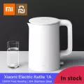 Original Xiaomi Mijia กาต้มน้ำไฟฟ้า 1A หม้อต้มสเตนเลสสตีลที่ร้อนอย่างรวดเร็วควบคุมอุณหภูมิอัจฉริยะป้องกันความร้อนสูงเกินไปกาต้มน้ำหม้อชา