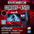 คอมพิวเตอร์เล่นเกม จอใหญ่ 24 นิ้ว มือ 1 GTA V FIVE M เกมในสตรีม I5-4670 Ram 8 GB VGA GTX750TI 2 GB SSD 120 GB Hdd 1 TB  Free Fire PUBG สตรีม